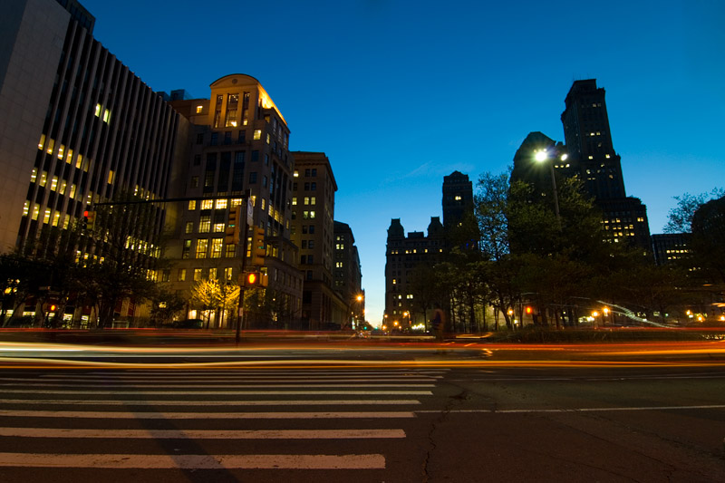 Brooklyn Street Skyline
